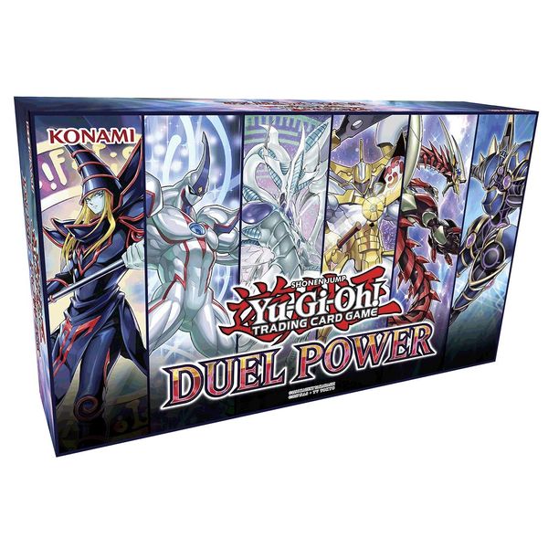 Yu-Gi-Oh! Trading Cards TCG: Duel Power Box- 6 Rare Cards & Booster Pack, Multicolor