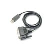RIKYJIC USB 2.0 Male to DB25 Male RS232 Serial Data Cable Parallel Printer Cable 2 Meter