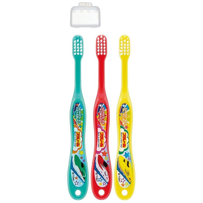 Skater Toothbrush, For Gardens, 3-5 Years, Soft, 3-Pack, Plarail, 19 TB5ST