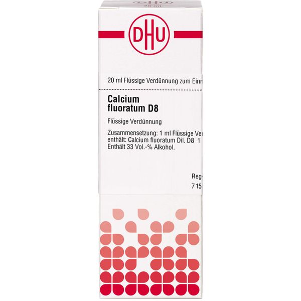 DHU Calcium fluoratum D8 Dilution, 20 ml Lösung