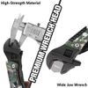 FLISSA 13-in-1 Multi Tool Wrench Multitool Adjustable Wrench EDC Knife w/Sheath