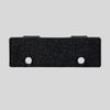 Lower Bottom Latch Hinge Replacement Part for Milwaukee 0880-20 M18 Vacuum, 2pcs Black