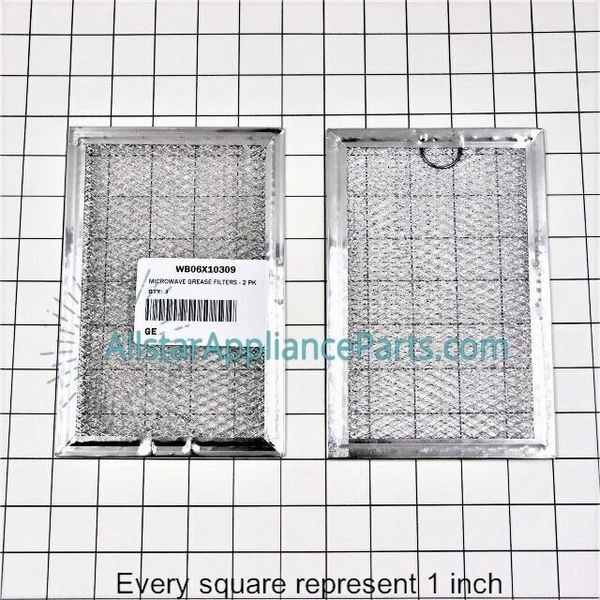 GE Microwave Grease Filter WB06X10309