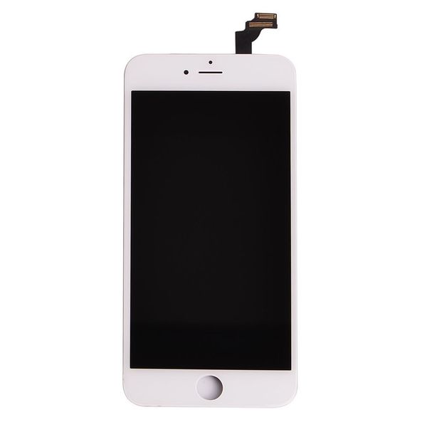 SZM iPhone 6 Plus 5.5" Repair Replacement Front Panel Set (Windshield Digitizer) Touch Panel LCD Panel Set with Repair Tool (6 Plus White)