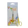 6E 3.5-inch Half Gold Fix Screw, Curved Cuticle Scissors