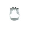 Kitchen Craft KC3552 Metal Cookie Cutter-Medium 8cm Pineapple Design