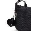 Kipling IZELLAH Medium crossbody, Signature Emb (Black)