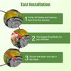 20Pcs Replacement Plastic Grass Trimmer Blades Cutter for Flymo SimpliTrim Strimmer