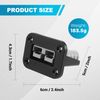 Moqqeu Suitable for Anderson Plug Connector Terminal 50A Cable Car Waterproof Connector