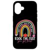 iPhone 16 Don't Stress Test Day Testing Day Exam Day Vintage Rainbow Case