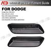 Dynamic LED Right &Left Hood Bezel Light Driving Lamp For Dodge Ram 1500 Classic