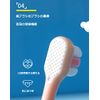 Children's Toothbrush, Nano Toothbrush, Soft, Ultra Soft Bristle Toothbrush, Toddler, Soft, Hydrophobic Design, Easy to Dry and Clean, Prevents Bacteria Growth, Candy Color, Ages 3 to 8, Protects Baby and Sensitive Teeth, Changeable Teeth, Set of 4