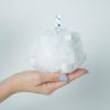 Bath Pouf With White Soap Pieces