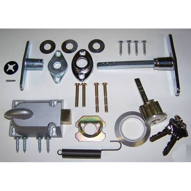 Building & Hardware Garage Door Lock Cylinder & T Handle Kit