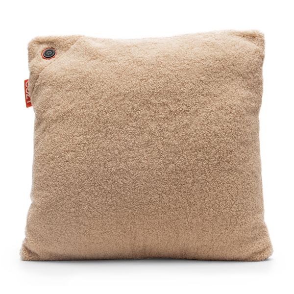 Cozy Heated Cushion UNA - Cordless (Light Chocolate Wool)