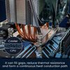 BSFF Wärmeleitpaste, CPU Paste Wärmeleitpaste Kühlkörper für IC/Prozessor/CPU/Alles Kühler, Carbon Based High Performance (8, Gramm)