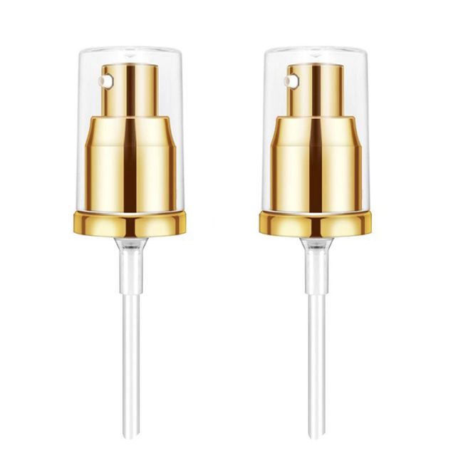 BOBOZHONG Foundation Pumpe,2 PCS Ersatzspenderkopf Fundament DW Druckkopf Druckdüse Pumpe Kopf Nachfüllbehälter Pumpe für Estee Lauder Double Wear Foundation