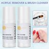 Lillyvale Acrylic Nail Kit Professional Powder Liquid Primer Tips Practice Tool Full Kit