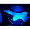 Fighter Jet Led 3d Illusion lamp Planes Christmas gift night light