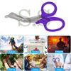 6 PURPLE EMT PARAMEDIC BANDAGE SHEARS EMS SCISSORS 7.5"