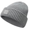MaxNova Beanie Hat Thick Warm Winter Hat Unisex Grey