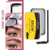 Eyebrow Styling Soap, 2pcs, Professional Brow Setting Wax with Brush