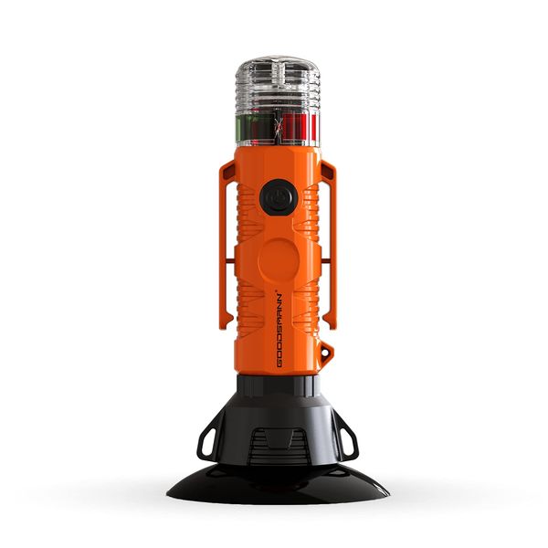 GOODSMANN Kayak Light for Night Kayaking with Marine Signal Stern Light Suction Cup