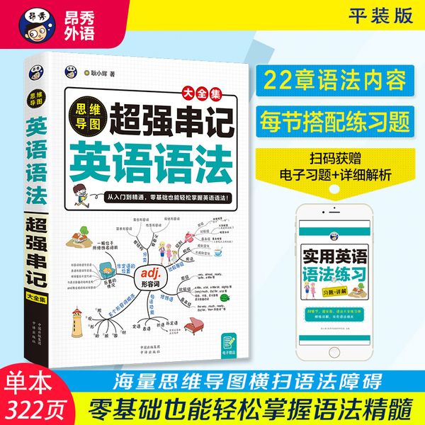 思维导图超强串记英语语法大全集