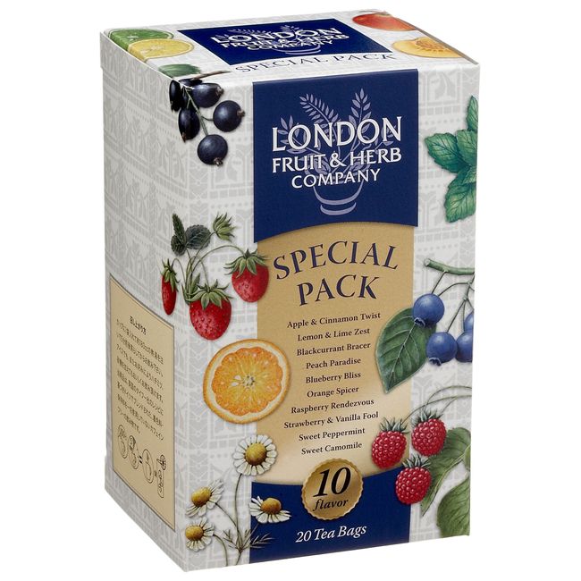 London Fruit & Herb Tea Bags Special Pack of 20