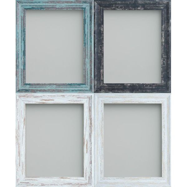 Frame Company Lynton Rustic White, 12x10 inch, fitted with perspex