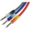 Fender Ombre Instrument Cable, Straight/Straight, Silver Smoke, 10ft