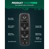 68084001AD Power Window Switch Fits for 2011-2016 for Dodge Journey