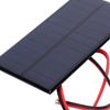 3Pcs Mini Solar Panel, DC 6V 1W High-Performance Solar Charger Panel Cell Power Module Polycrystalline Silicon Solar Panel with 30cm Cable for Smartphone, Table
