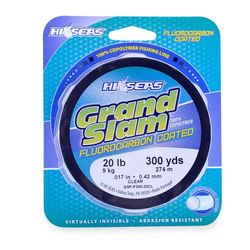 Hi-Seas 154643-Maurice Fluoro Coated 20lb Clear 300Yd Fishing Equipment