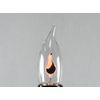 Bulbrite Incandescent CA10 Medium Screw Base (E26) Light Bulb, 3 Watt, Clear