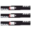 3PK Oregon 92-616 Gator G3 Blades for 48" John Deere E150