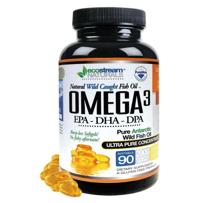 Omega3 Natural Wild Fish Oil EPA-DHA-DPA Soft-Gels