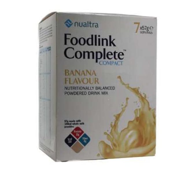 Nualtra Foodlink Complete Compact (7 x 57g) - Banana