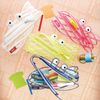 ZIPIT [Zipit] Makeup Case, Clear Monster, Pink