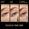 Max Factor 2000 Calorie Volumising Brow Sculpt Gel, Long-Lasting, Plumped & Fuller-Looking Brows, Waterproof, Smudge-Proof, Shapes & Intensifies, 004 Black Brown, 4.5ml