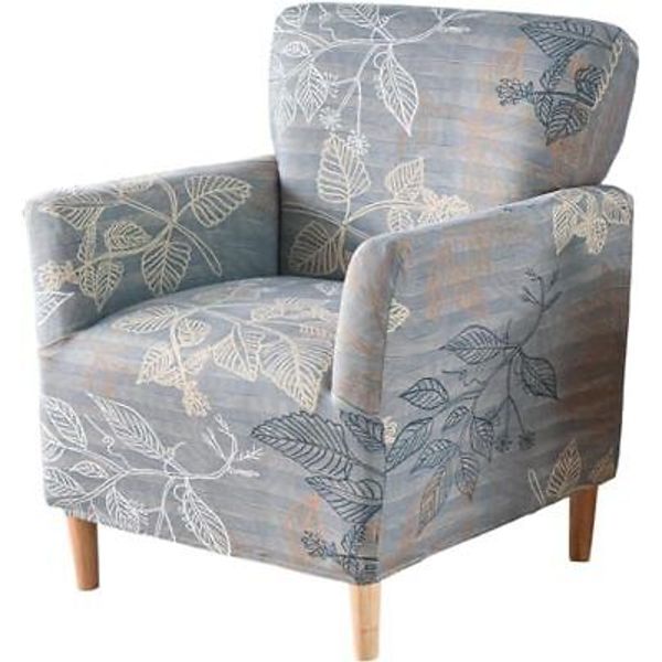 Banquet Armchair Slipcover Printed Chair Covers with Arms Stretch Club 1PCS 14