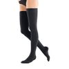Bauerfeind VenoTrain soft AG CCL2 Kompressions Schenkelstrümpfe M normal anthrazit long