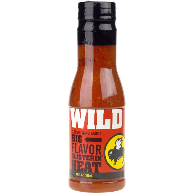 Buffalo Wild Wings Sauce (Wild) 12 oz Bottle