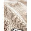 NEXT Strickjacke aus 100% Baumwolle mit Figuren Neutral Train 6-9 Monate