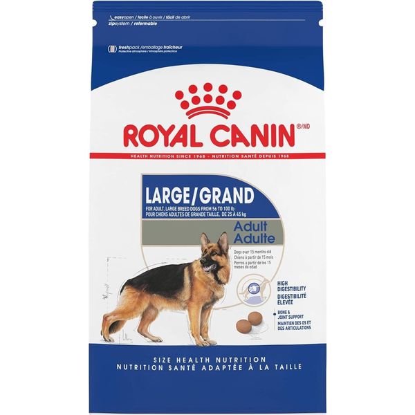 Royal Canin Size Health Nutrition Large Adult Dry Dog Food,6LB