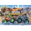 Monster Trucks Motosaurus vs Mega Wrex, Demolition Doubles (1:64 Scale)