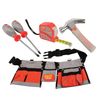 Constructive Playthings Adjustable Tool Belt with Multiple Pockets and 4 pc. Tool Set