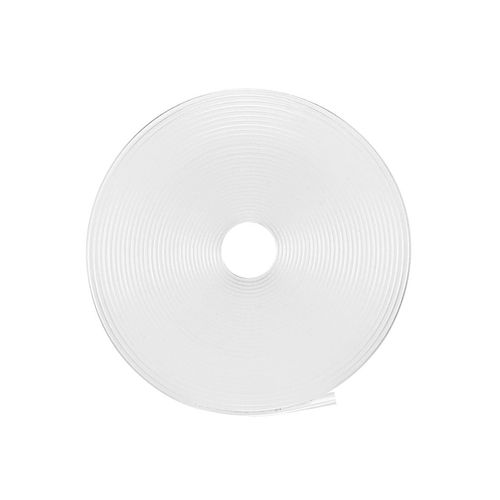 sourcing map Heat Shrink Tubing, 9mm Dia 14mm Flat Width 2:1 Heat Shrink Wrap Cable Sleeve Heatshrink Tube 5m Clear