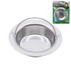 2-Pack Premium Kitchen Sink Strainer with Handle Large Stainless Steel Mesh