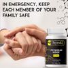 15 Pack - ThyroKI Potassium + Iodide Tablets 130 MG - 2250 Tablets Survival Kit